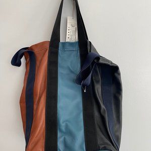 Authentic Marni Stylish Lamb Leather Tote Bag